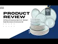 32-Piece Stoneware Dinnerware Set - The Mediterranean Table Makeover You Didn t Know You Needed