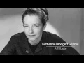 Katharine Blodgett Gebbie A Tribute