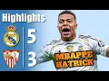 Real Madrid vs Sevilla 5-3 - Semua Gol \u0026 Highlight - 2025