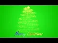 Merry Christmas Tree Animation in After Effects - Free Green Screen