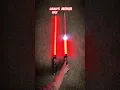 Comparing New Disney Vader Lightsaber to Neopixel