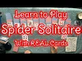Single Player Card Games - Spider Solitaire