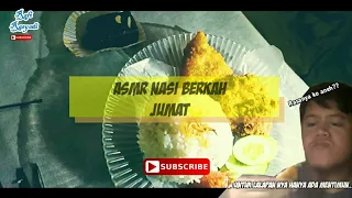 asmr nasi berkat jumat asmr makan comeback