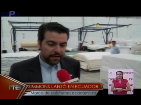 Simmons lanzó en Ecuador marca de colchones económicos