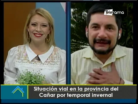 Situación vial en la provincia del Cañar por temporada invernal