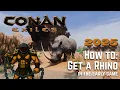 Conan Exiles 2025 Do You Want to Get a Rhino