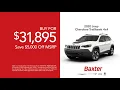 Baxter Jeep October Offers