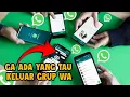 Cara Terbaru Keluar Grup WA Tanpa Diketahui Anggota Lain Admin Grup | BKD tutorials Triks Whatsapp