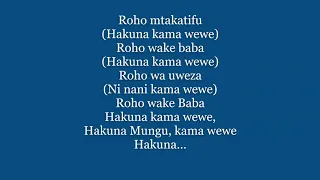 pastor anthony musembi niumbie moyo safi lyrics