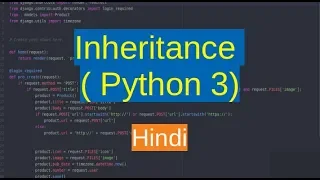 81 OOPS - Inheritance in Python Hindi