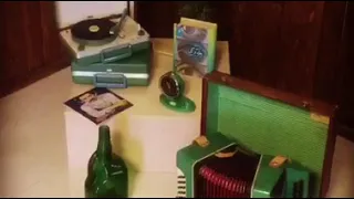 ست سبز گرام و اکاردئون و تلفن 