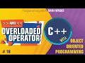 Overloading Extraction and Insertion Operators cout cin objects OOP C Tutorial 18