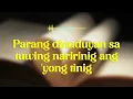 Ikaw Pa Lang - Mark Carpio (karaoke)
