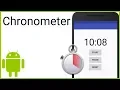 Chronometer Stopwatch with Start Pause Resume Reset - Android Studio Tutorial