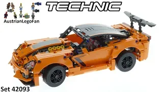 Lego Technic 42093 Chevrolet Corvette ZR1 - Lego 42093 Speed Build
