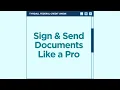 Sign Send Documents Like a Pro DocuSign Overview Tyndall