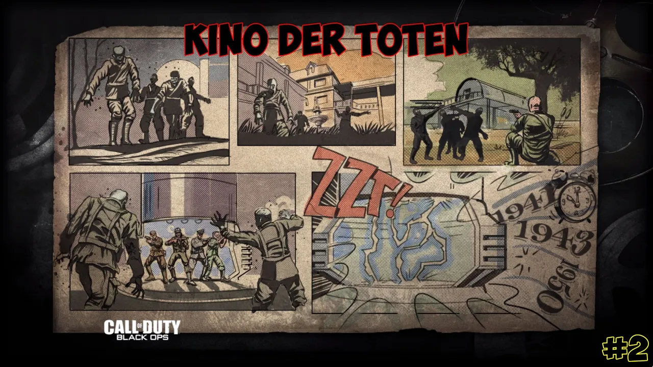 Call Of Duty Black Ops Zombies. Kino Der Toten. Part 2. Solo Gameplay