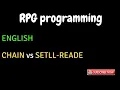 IBM i AS400 Tutorial iSeries System i - CHAIN vs SETLL-READE