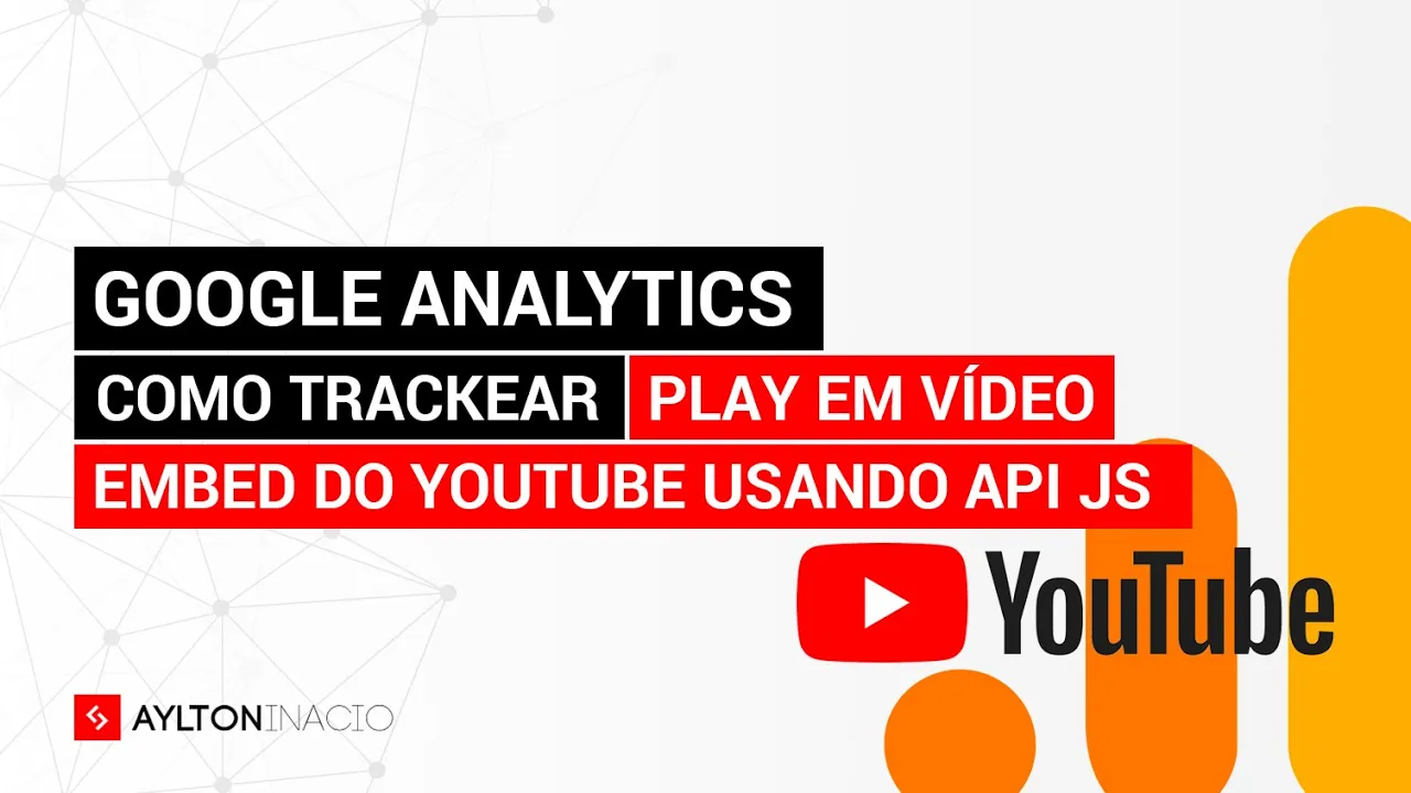 Usando a API do YouTube com eventos do Google Analytics