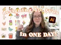 how many SVGs can I design in a day