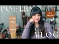Write and Edit My Poetry Book With Me substack writing rearranging poems lots of caffeine