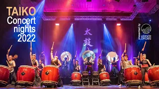 TAIKO Concert Nights 2022 in Düsseldorf with WADOKYO, FENIKS \u0026 TAKUYA , traditional Japanese music