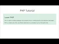 Getting Started with PHP - Your First PHP File Tutorial