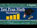 Math concepts for the ACT test Maximizing a Function