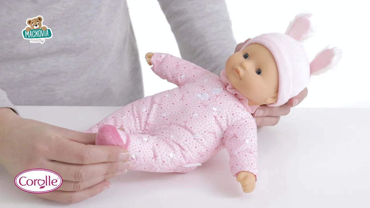 Bábiky od 9 mesiacov - Bábika Sweet Heart Pink Corolle - 4