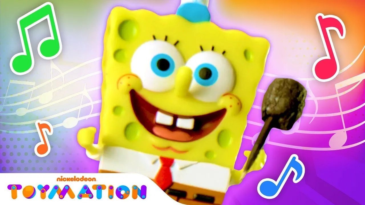 SpongeBob Toys Sing Along 🎵 Marathon! | Toymation