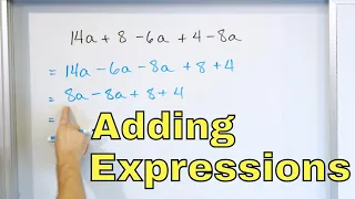 Add Simplify Algebraic Expressions in Math - 7-3-5