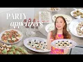 10 Easy Party Appetizer Ideas perfect for summer graduation parties