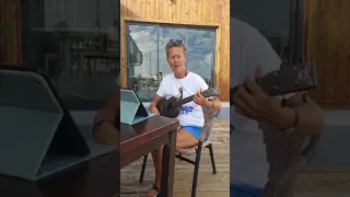 Playing the #ukelele #novice #sailingadventures #sailing #solosailing #boatlifestyle #boatlife