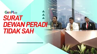 Hotman Paris Anggap Surat Dewan Peradi Tidak Sah