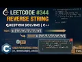 Reverse String Leetcode 344 C
