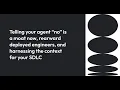 Telling your agent no is a moat now rearward deployed engineers harness the context for SDLC