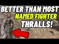 This Tier 3 Fighter thrall is better than most named ones Conan Exiles