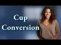 How Many Milliliters Are in a US Cup Compared to a Metric Cup