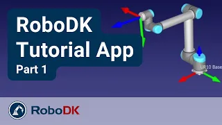 RoboDK Tutorial App Part 1 - RoboDK