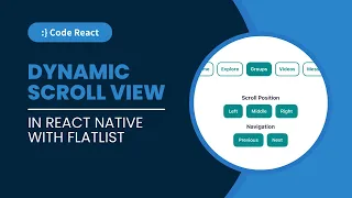 Create Dynamic Scroll View in React Native with FlatList Ultimate Tutorial