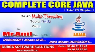 Core Java-Multi-Threading-Yield -Part 2