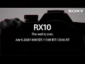 New product announcement on July 9 2026 Sony