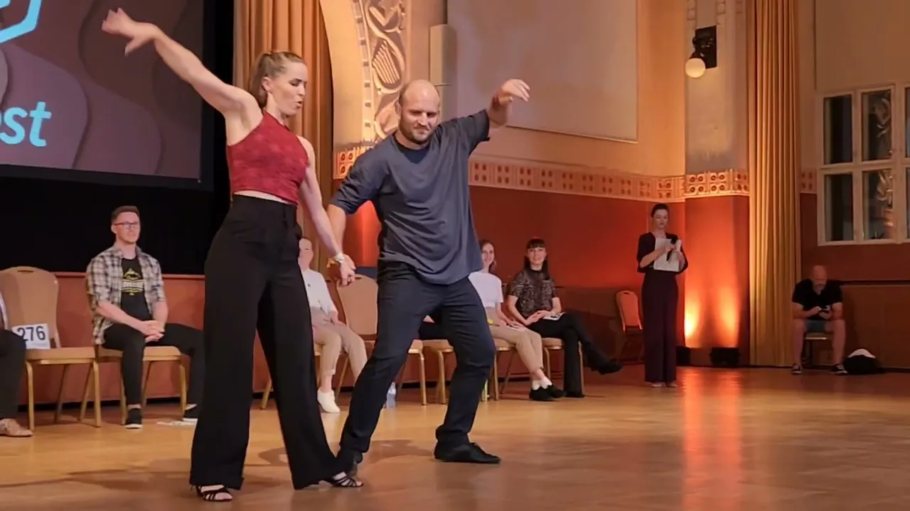 "Move Me" Noah Antebi & Reeta Koivuniemi - 3rd place Advanced Jack and Jill Finals Finnfest 2023