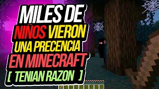 Miles de NIÑOS vieron UNA PRESENCIA en Minecraft [  Y TENIAN RAZON ]