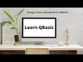 Learn QBasic How to draw a colored circle in QBasic