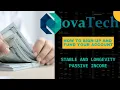 Novatech - How to sign up and fund your account