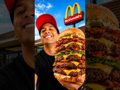 SOBREVIVENDO 24H SÓ COM FAST-FOOD!