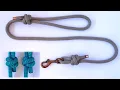 Make a Dog Leash out of Single Rope - Matthew Walker Knot Version