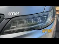 20 AUTOZONE KIT Vs OXIDIZED HEADLIGHTS DO THEY WORK