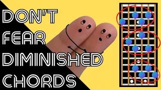 This DIMINISHED TRICK Will TRANSFORM Your Chord Progressions Diminished Passing Chords On Guitar  This DIMINISHED TRICK Will TRANSFORM Your Chord Progressions Diminished Passing Chords On Guitar